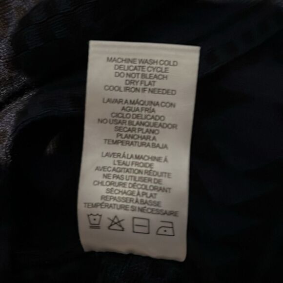 NINA LEONARD Fit and Flare Knit Geometric sweater  dress size XL - Picture 9 of 9